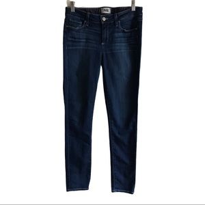 PAIGE Skyline Skinny Dark Wash Size 29